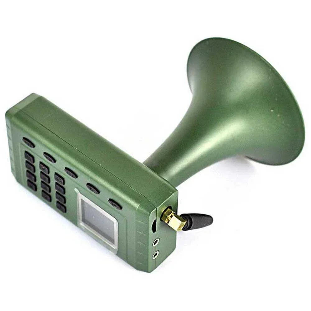 Imagem -04 - Aparelho Eletrônico Exterior Farm Birdsong Soa Caller Mp3 Player Bird Voice Speaker Controle Remoto Opcional Novo