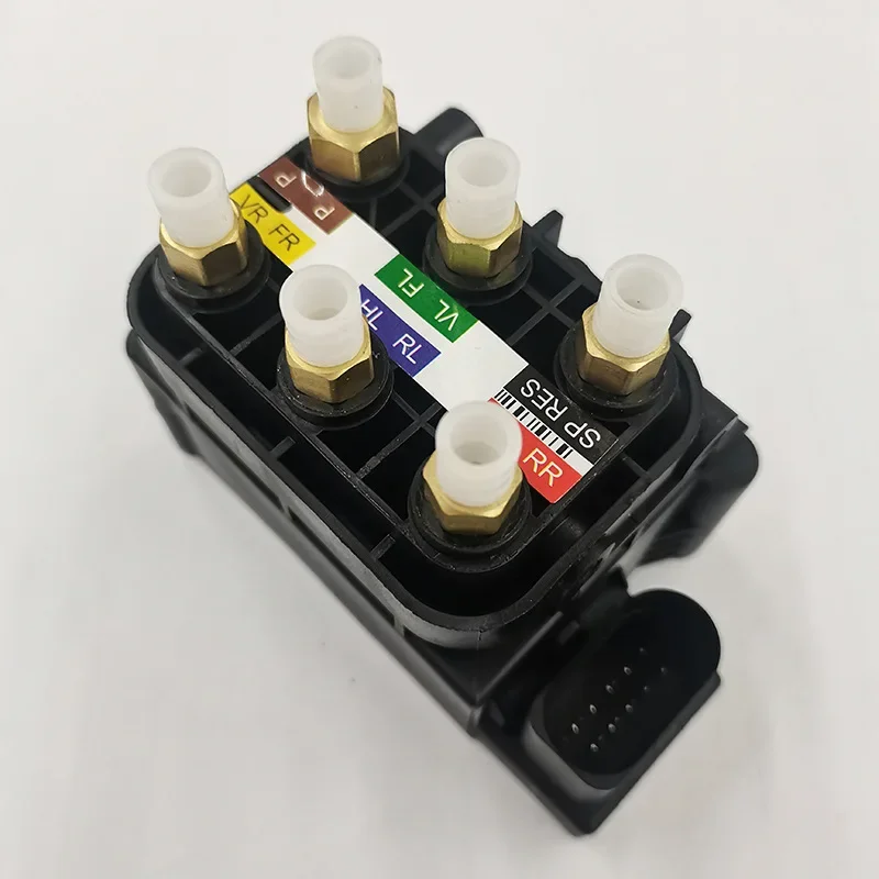 Pneumatic Suspension Solenoid Valve Block A2123200358 1643201204 Direct Fit Auto Spare Parts