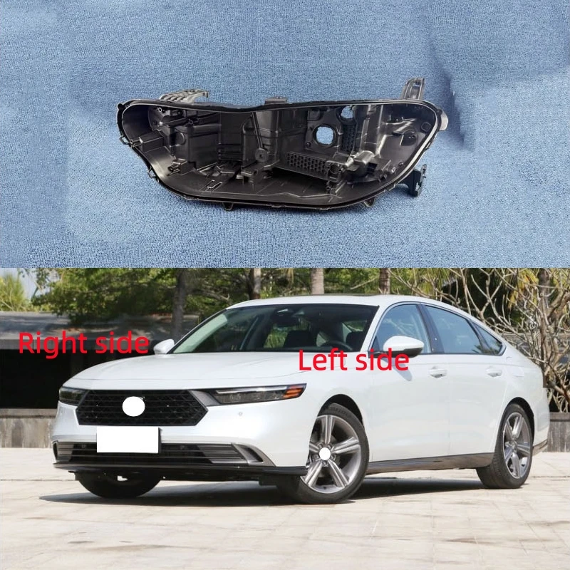 

For HONDA Accord 11 Generation 2023 2024 2025 Headlamp Base Headlight Rear Shell Replace Headlight House Black rear shell