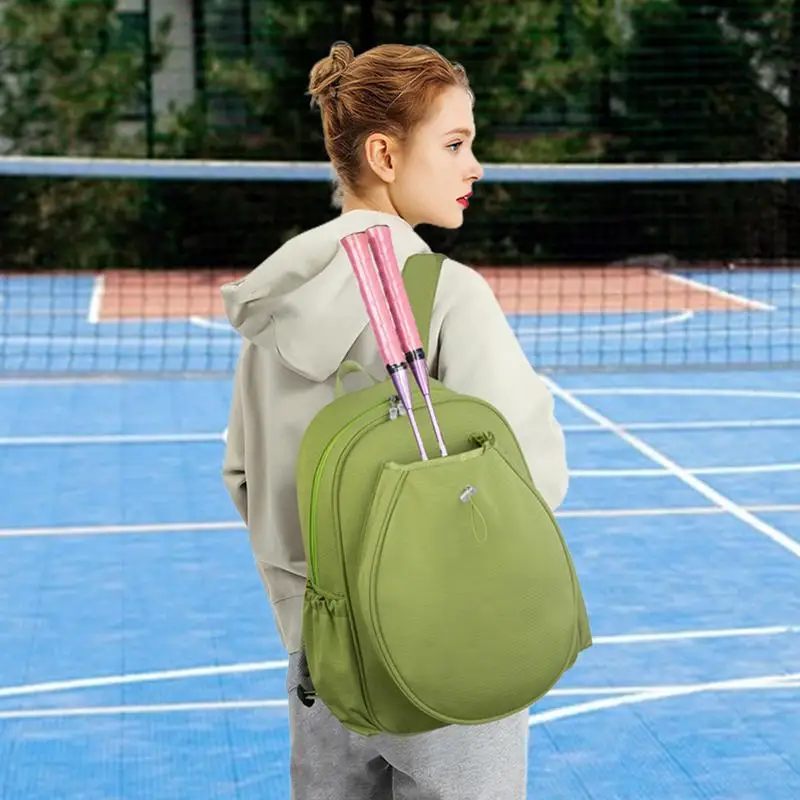 

Tennis Bag Backpack Tennis Bag Racket Sports Badminton Backpack Large Capacity Tennis Racquet Sports Duffle Bag For Badminton