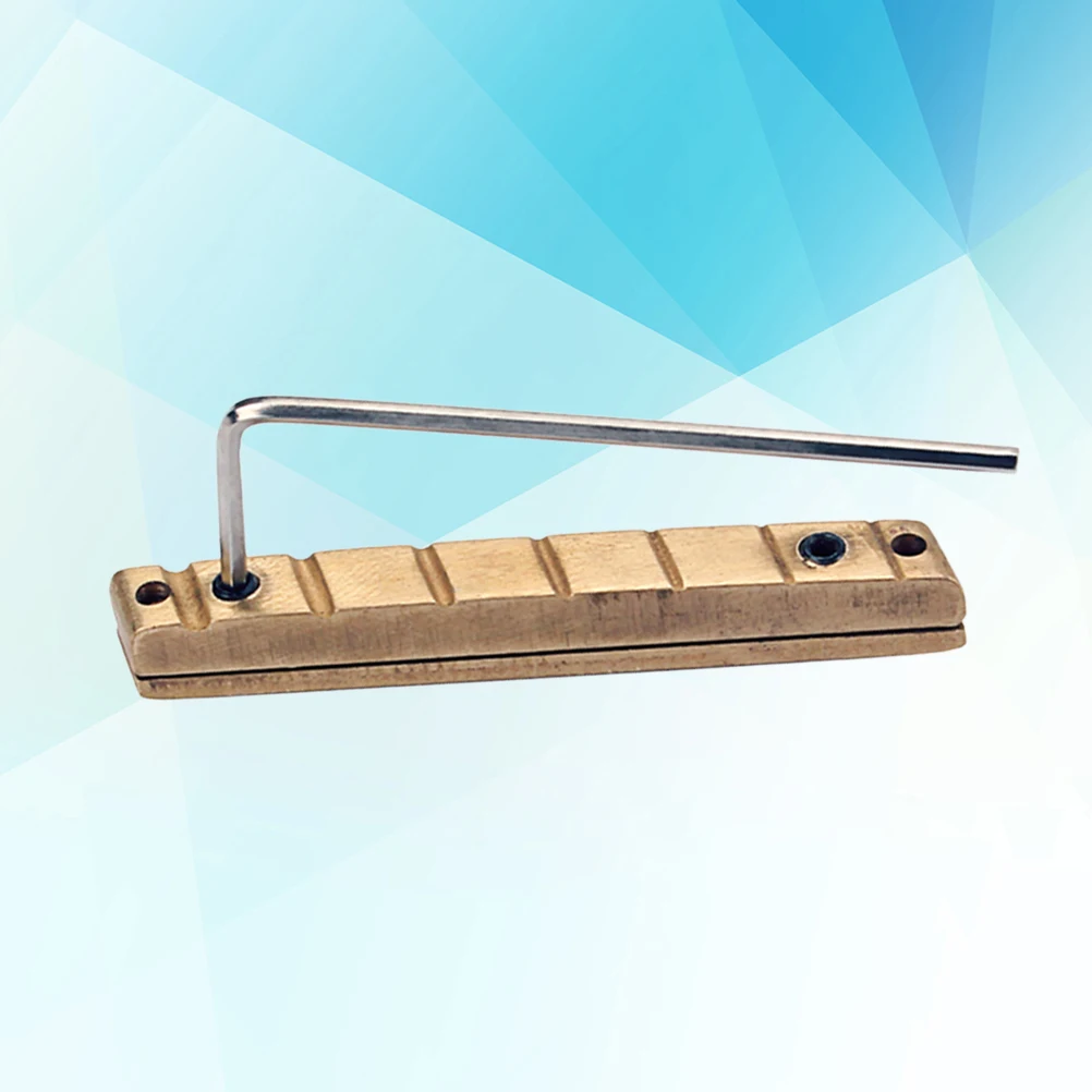 

Bell Brass Guitar Nut Bridge Replacement Part Acoustic Electric Guitar Accessories Sturdy Professional Standard Size Gift For