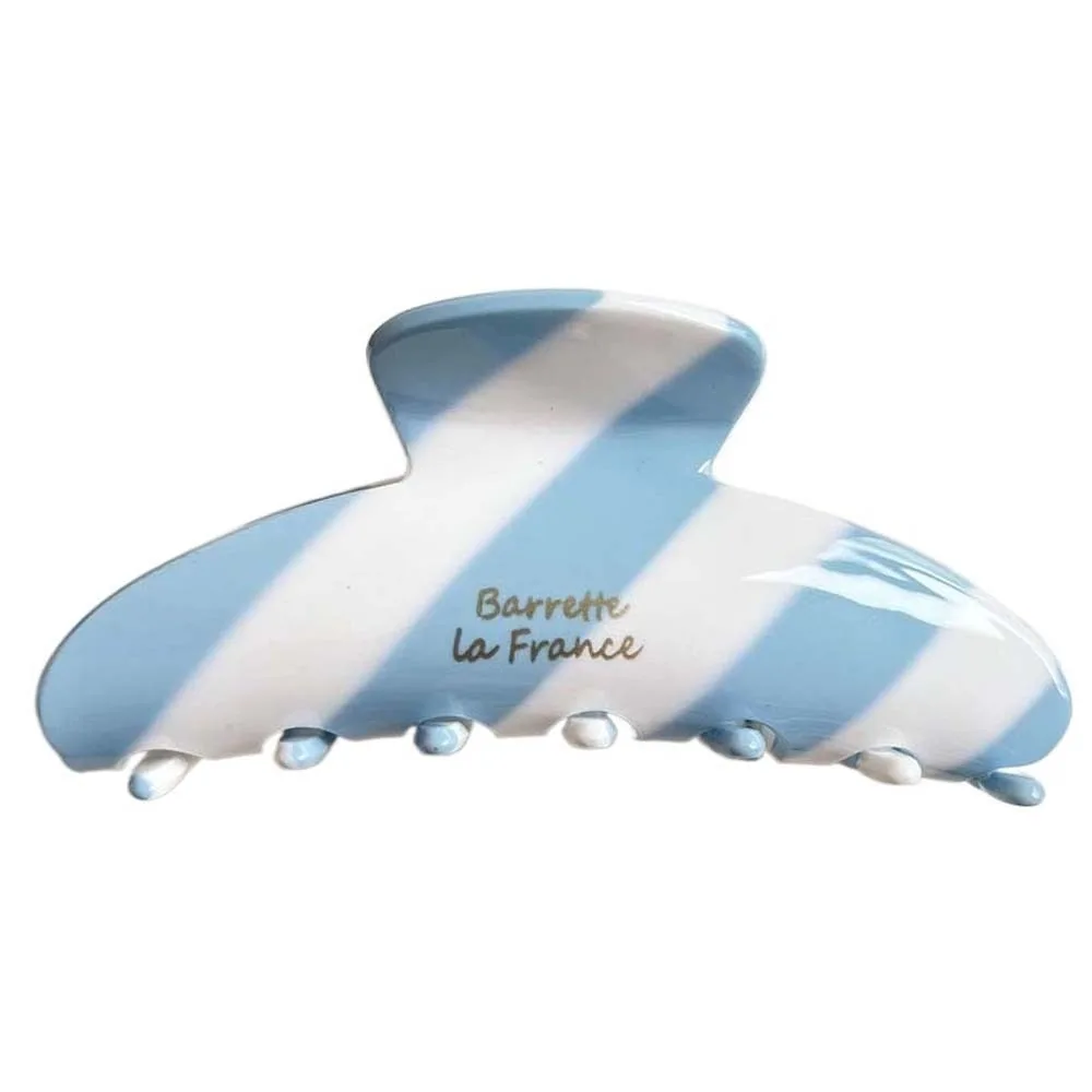 

Beach Elegant Acetic Acid Hair Claw Acrylic Plaid Gradient Shark Clip Korean Style Hairgrips Women Hair Accessories School
