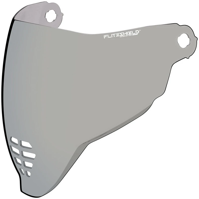 Icono de motocicleta Airflite Visor Shield Fliteshield Mirrored Airflite faceshift reemplazo de protección facial para los cascos Airflite.