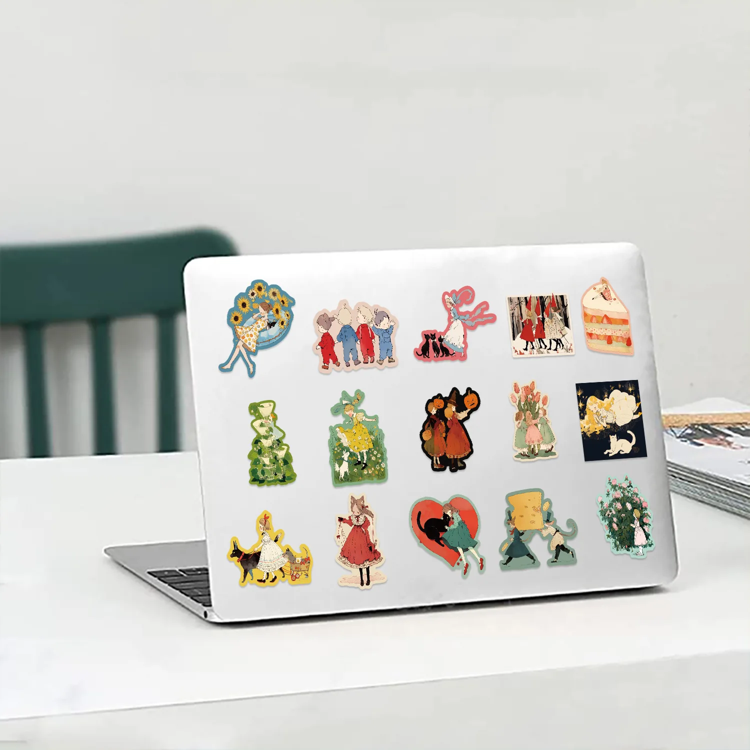 10/30/50pcs Fairy tales story Stickers Decal For Snowboard Laptop Luggage Car Fridge DIY Styling Vinyl Home stickers