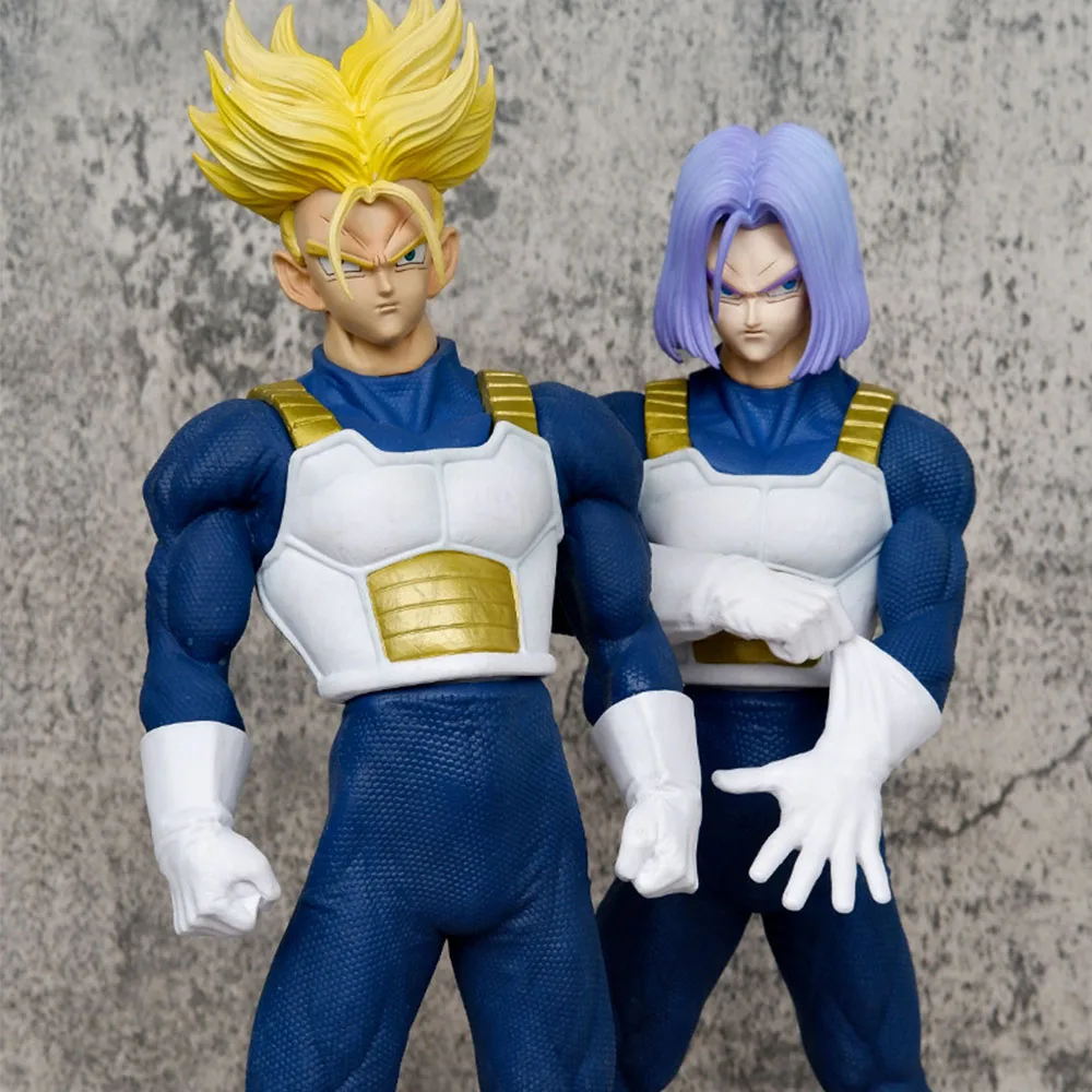 35cm Dragon Ball Z Figures NEC Trunks Action Figure GK Super Saiyan Collection Anime Future Torankusu Figure Statue Model Toys