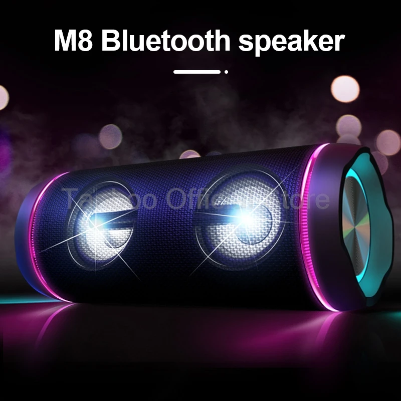 60W Bluetooth Speaker Portable Lossless Audio Super Subwoofer Dustproof Waterproof Speaker Indoor/Outdoor Camping Sound Box