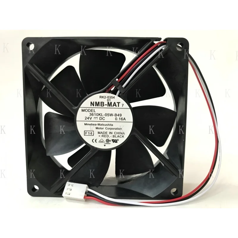 

C ДЛЯ оригинального Nmb 3610kl-05w-b49 92*25 мм инвертор 9 см охлаждающий вентилятор DC24V 0,16A