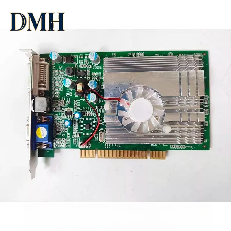 

DMH .Old PCI Graphics Card Stock GF/5200 Независимая видеокарта 128 МБ с DVI+VGA портами