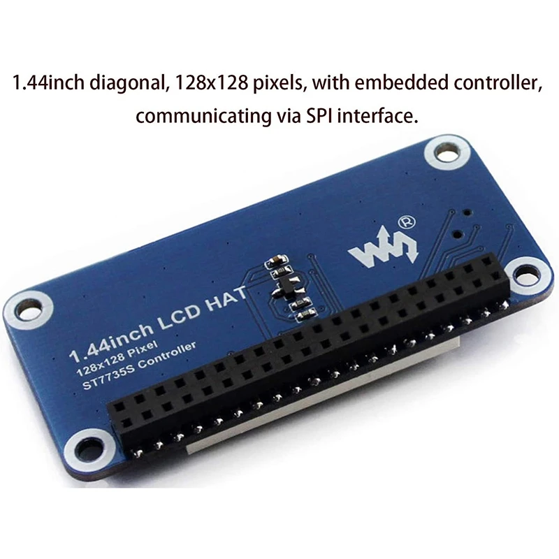 1,44 дюймовый ЖК-дисплей Waveshare для Raspberry Pi 2B/3B/3B +/Zero