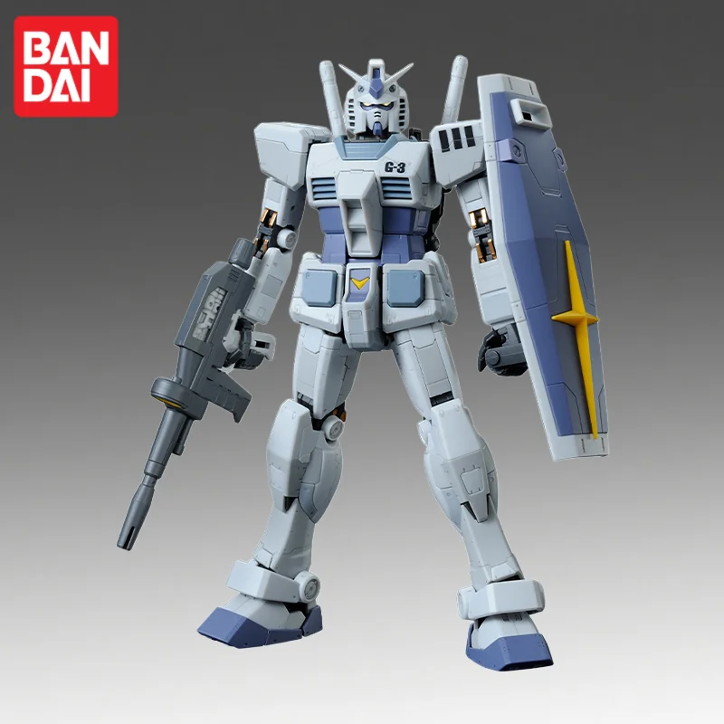 

В наличии: Оригинальная модель Bandai RG 1/100 RG-Gundam G3, новая, в коробке, фигурка аниме-персонажа, игрушка-модель