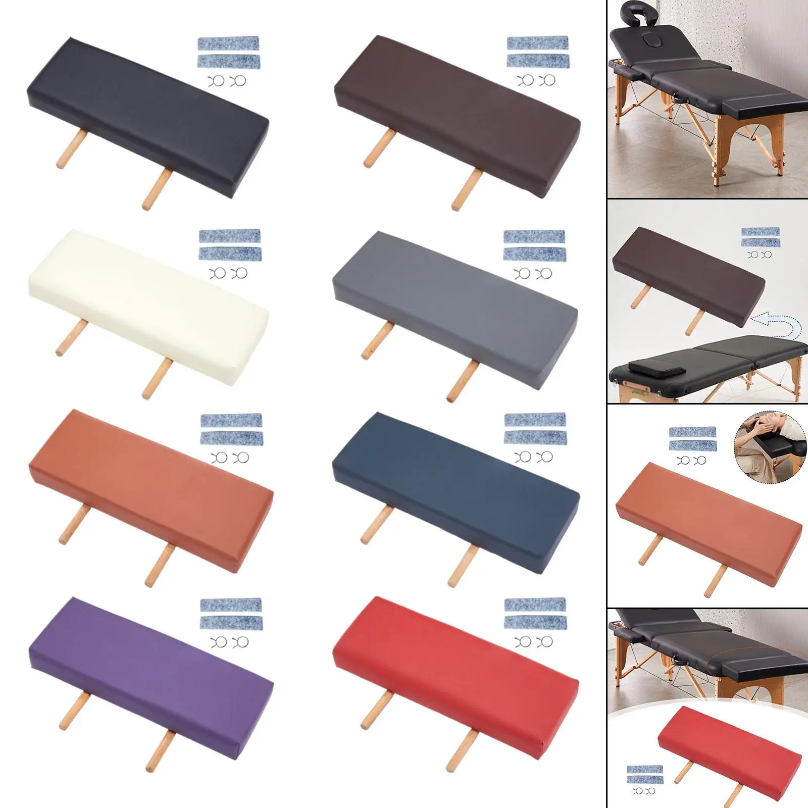 

Massage Table Length Extender Sponge Support Fits Most Tables Pratical Attachment Salon SPA Equipment Lightweight Easy Clean