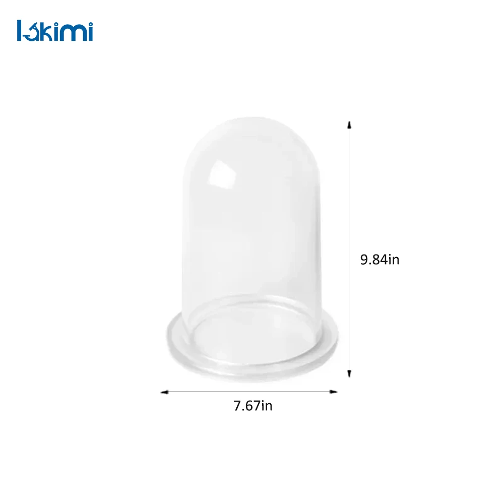 Imagem -02 - Acrílico Investir Máquina de Fundição Vacuum Bell Jar Faça Você Mesmo Jóias Acessórios Lk-bj03