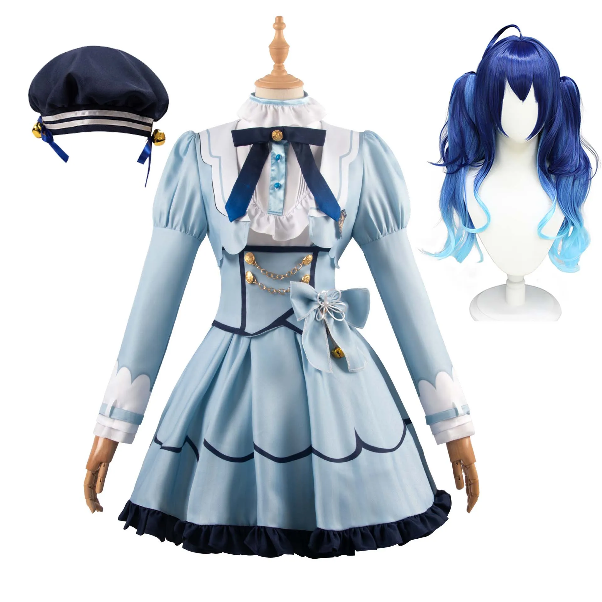 YouTuber VTuber NIJISANJI Vliver Amamiya Kokoro Cosplay Costume