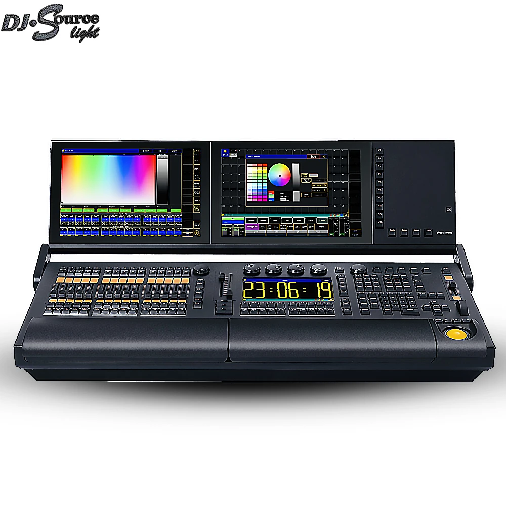 DMX MA2 DUAL SCREEN Controller Professional Linux operating system Console Light MA Controller for Professional DJ Lighting