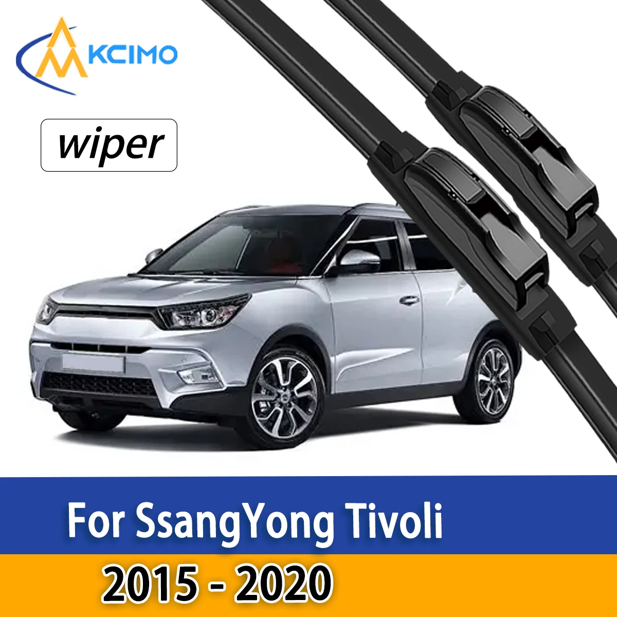 

Wiper Blades For SsangYong Tivoli 2015 - 2020 Front Windshield Wiper Blade Car Windscreen Window Cleaning Accessories