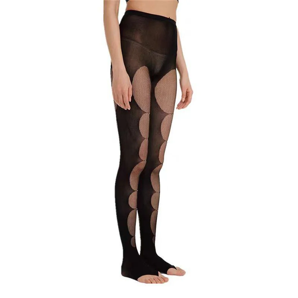

traf 2025 summer women's pantyhose stockings mesh elastic beaded sexy women's tights y2k New high quality sexy pants bra