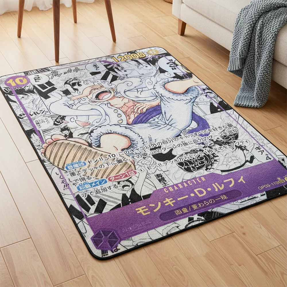 One Piece Anime Luffy Tapijt C - Gaming Accessories For Kids Room recensie en prijs