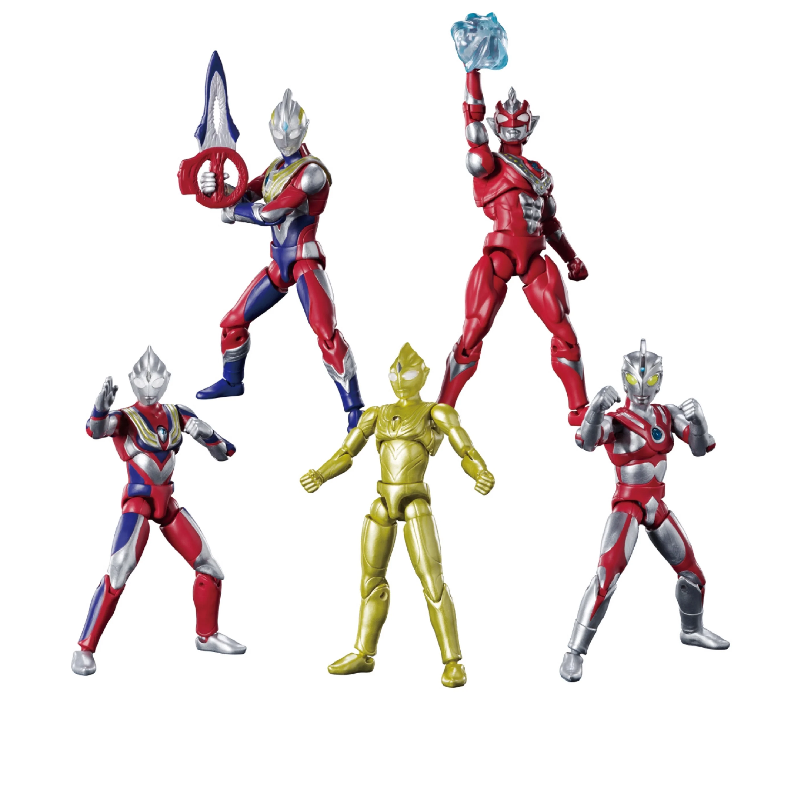 

Super Cool Ultra - Articulated Ultraman Chogokin Gashapon - Leo Tiga Zeta Ace Taro Blazar Belial - Collectibles & Gifts