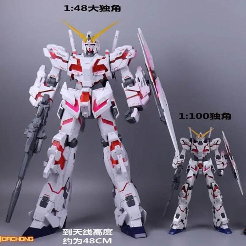 

Daban MEGA 1/48 Unicorn Destroy With Water Sticker 48CM Assembly Model Kit Action Figure Model Toys Gifts Collection
