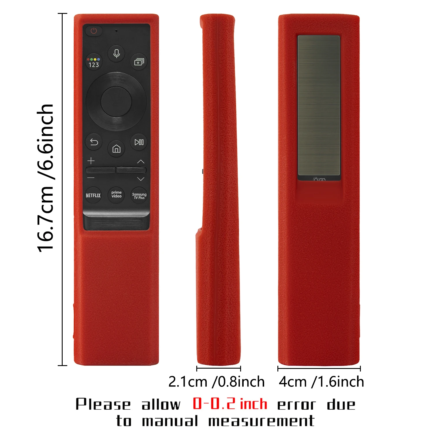 Osłony do Samsung Smart TV BN59-01385B 01386D 01386C BN59-01390A 01385A TM2280 ogniw słonecznych zdalna silikonowa obudowa ochronna