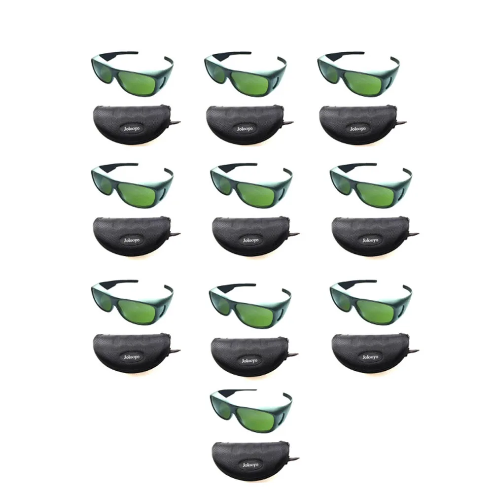 10pcs OD5+ IPL CE CE UV400 200nm-2000nm Laser Protection Goggles Safety Glasses BP3192