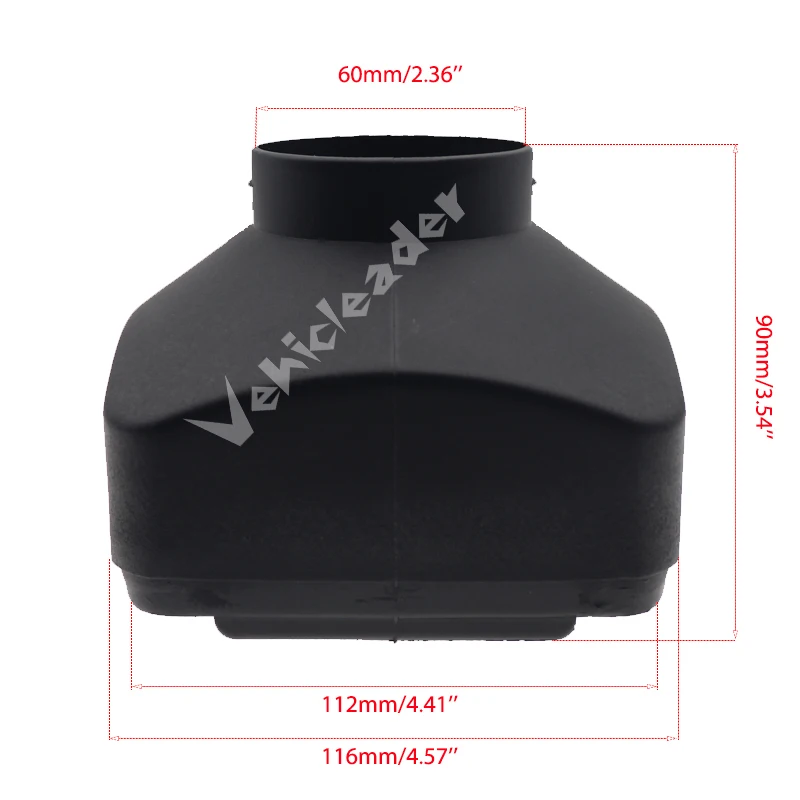 2pcs 2KW Heater 60mm Single One Hole Air Outlet Vent Cover For Car Truck Air Diesel Parking Heater Parts For Webasto Eberspaeche