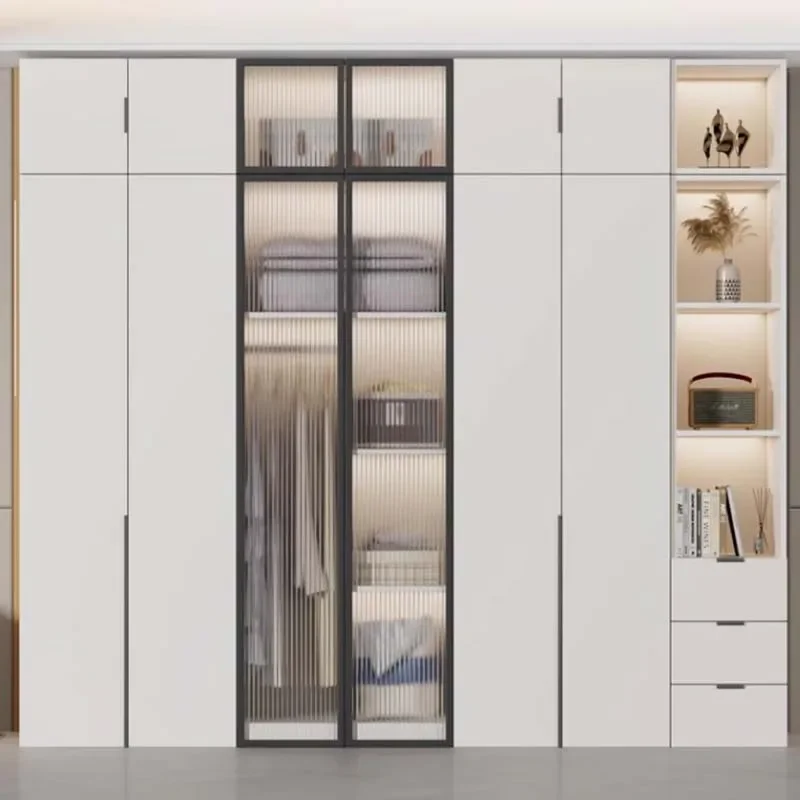 

Wardrobe Luxury Space Saving Cheap Drawers Wooden Hotel Closet Armable Furniture