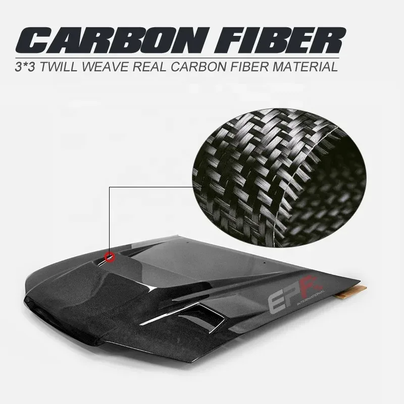 High Quality Vented Hood Real Carbon Fiber Fit for NISSAN SKYLINE R33 GTST AB Type for GTS Spec 2 Fitment