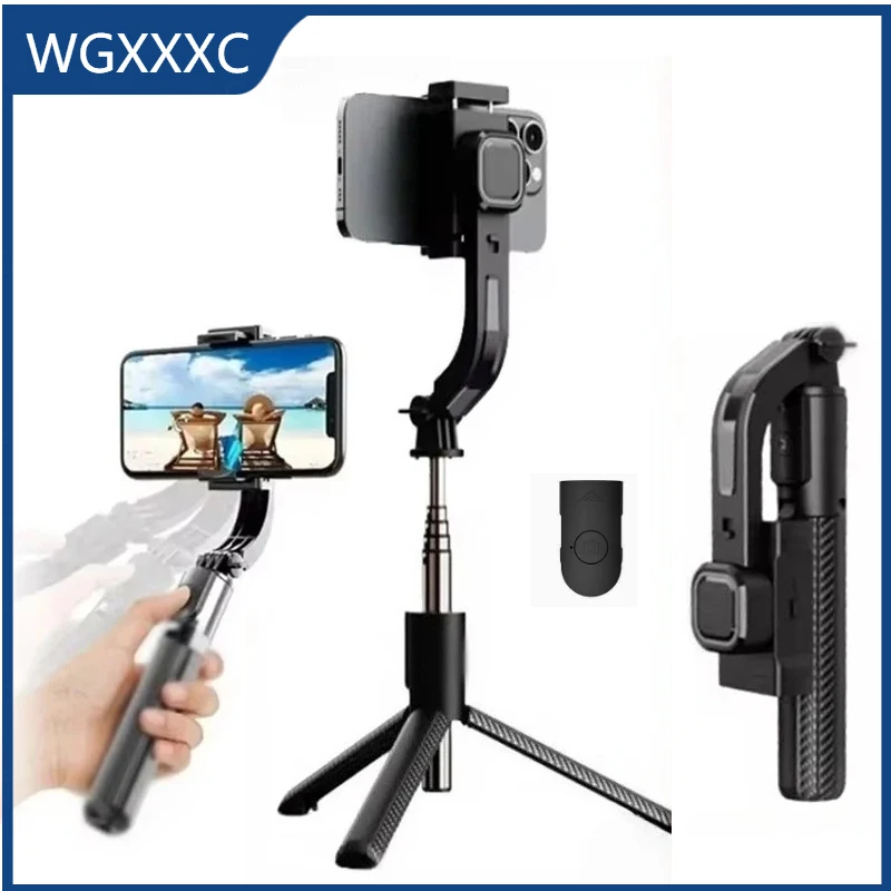 

Selfie Stick Gimbal Stabilizer Mobile Phone Video Wireless Bluetooth Remote Tripod for Smartphone Live Vertical Shooting Bracket