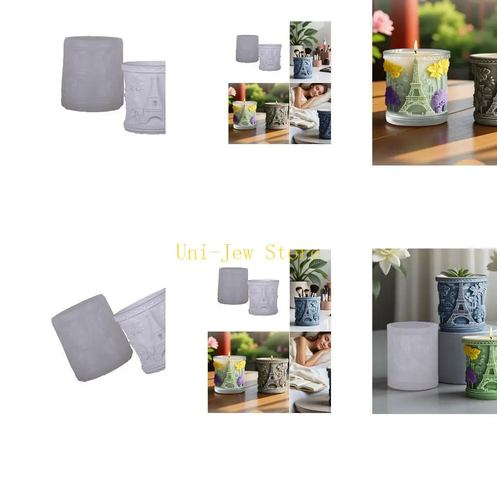 

40GB Creative Tower Silicone Mold Material For Resin Casting And Crafts