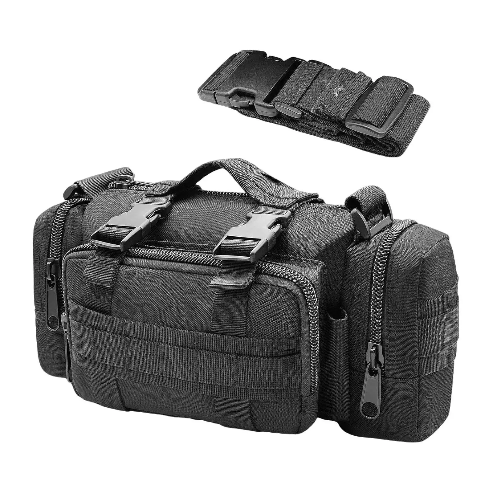 

Fishing Tackle Bag Fanny Waist Pack Utility Pouch for Cycling Travel