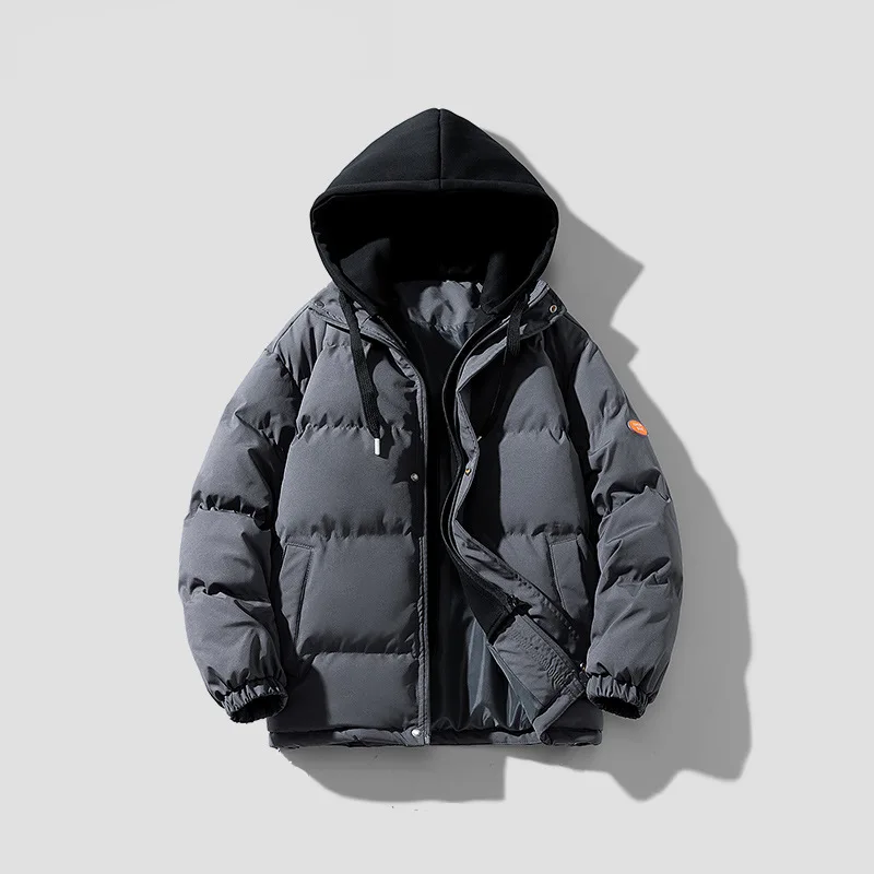 Men's Down Coats And Parkas Women's Winter Down Jacket Woman Clothes Hooded Cotton Padded Puffer Jackets Bread Outerwear HXYA001