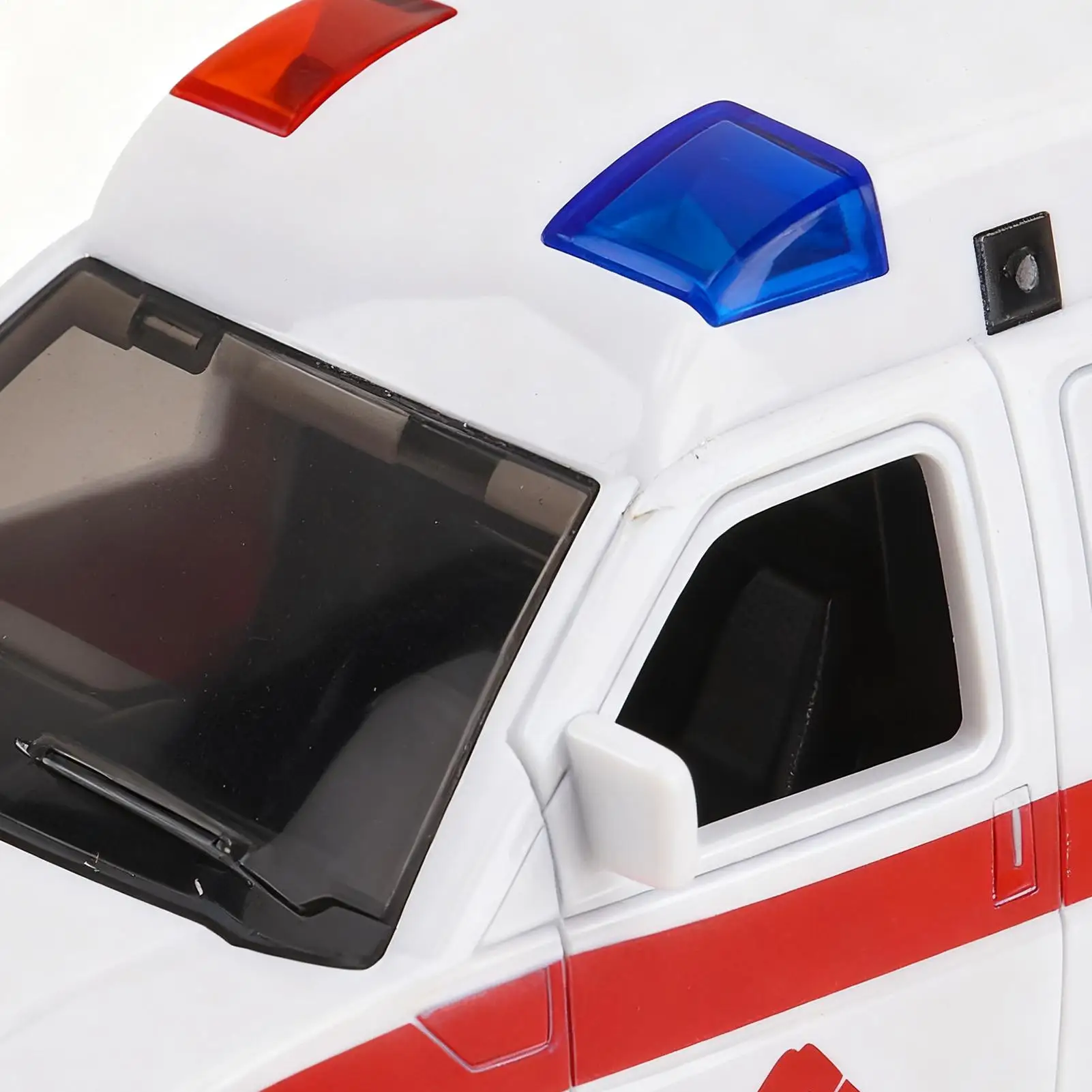 Toy Car Realistic Inertia Vehicles Light Up Kids Ambulance Car Toy For Yard Living Room Party Birthday Toddler Children Pupils