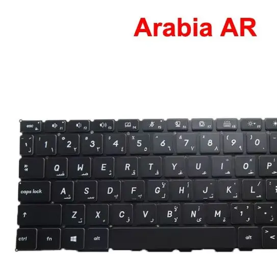 Laptop Keyboard For MSI Modern15 V190622IK1 TR MS-1551 S1N-2ETR2E1-SA0 Arabia AR Canada CA German GR Hebrew NewHB Nordic NE