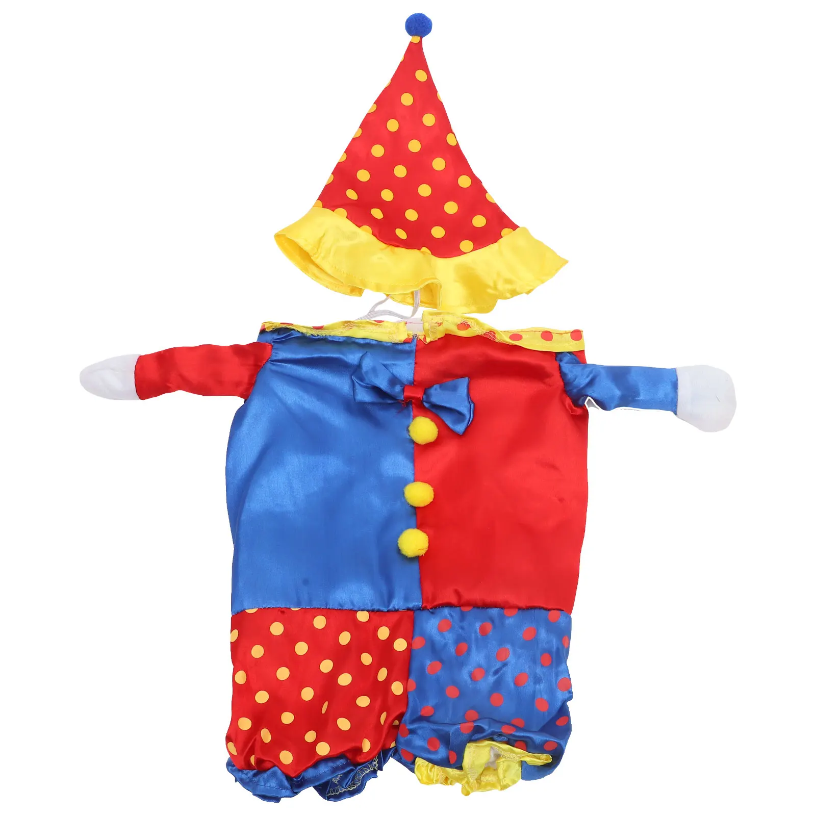 

Dog Transforming Costume Warm Soft Material Clown Style Coat Autumn Winter Spring Pet Apparel Small Dogs Hoodies Puppy Outfit