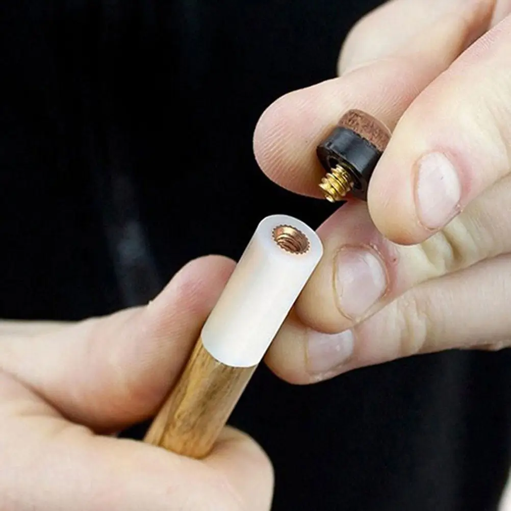 

20 шт. 10-мм наконечников из полиуретана для бильярдных киев, набор для замены, с винтовым креплением, для бильярда и снукера, улучшенное сцепление, долговечность, точность, для игры в бильярд