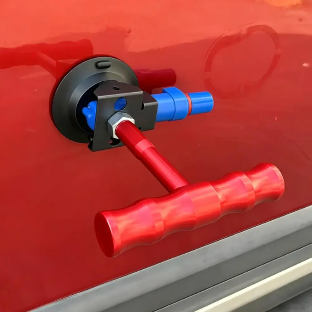 Powerful Vacuum Pump Car Dent Puller DIY Auto Body Hail Repair Tool Paintless Vacuum Suction Cup T Handle Car Dent Remover