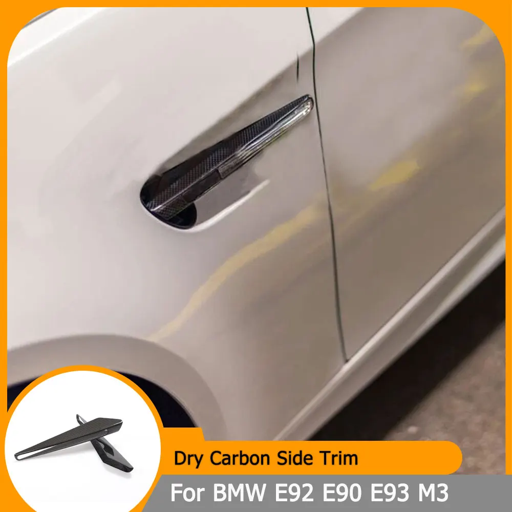 

Side Fender Air Vent Cover for BMW E90 E92 E93 M3 2008-2013 Dry Carbon Side Door Fender Spoiler Cover