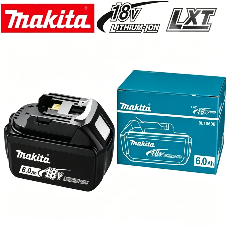 Battery Makita Upgraded BL1860 Rechargeable Battery 18V 6Ah Lithium for Makita 18V Battery BL1840 BL1850 BL1830 BL1860B LXT 400