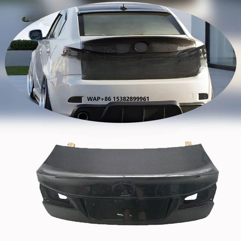 

Carbon Fiber Rear Trunk Lid Cover for 2006-2012 IS IS200 IS300 IS350 Rear Carbon Fiber Trunk for Car IS
