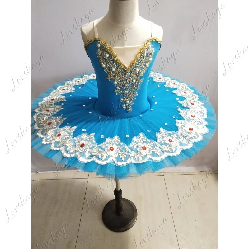 ชุดบัลเล่ต์เด็ก - ชุดการแสดงเด็กผู้หญิงประดับเลื่อมรูปหงส์น้อย - ชุดกระโปรงพองสไตล์ใหม่สำหรับเด็กสำหรับการแสดงบนเวที