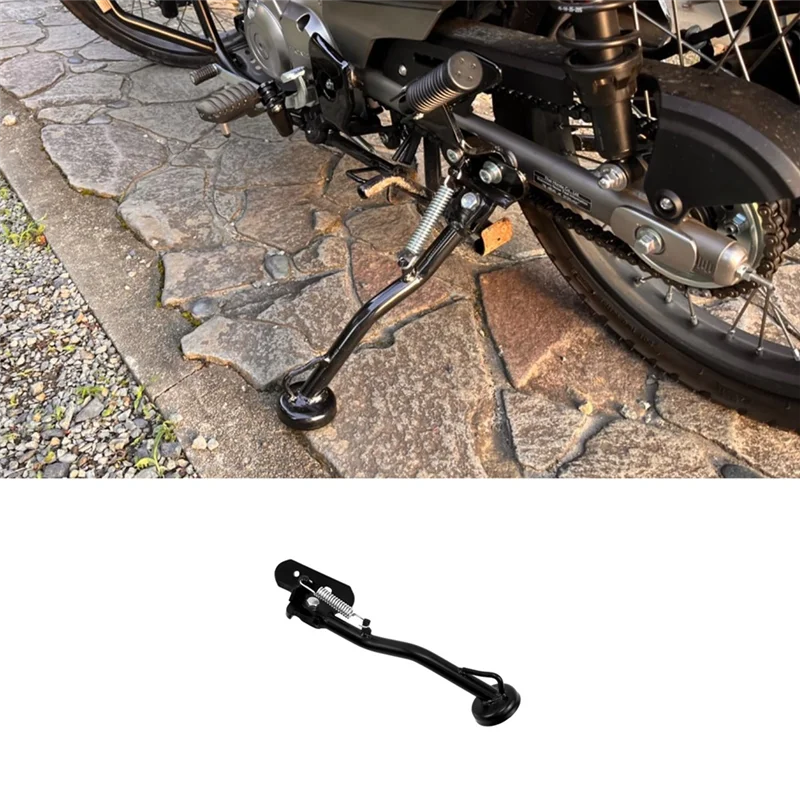 

Motorcycle Accessories For Honda CT125 Hunter Cub For J A 55 J A 65 Kickstand Foot Side Stand-ABQA