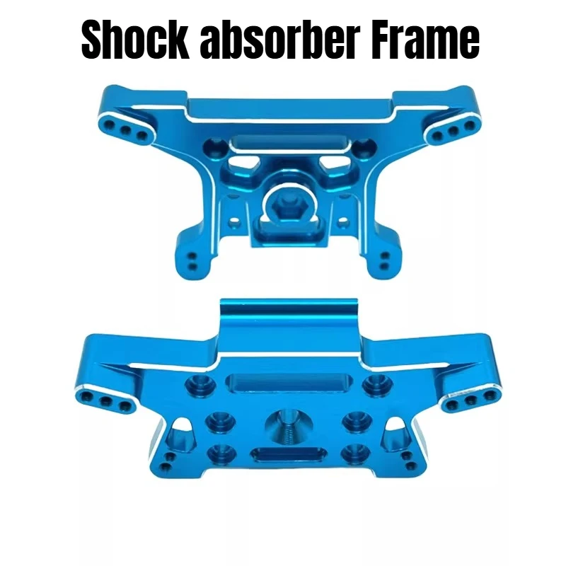 Pièces détachées pour voiture RC MJX 10208 V2 Edition, pièces en métal pour châssis, pièces de renforcement, bras oscillants, amortisseurs, armure de cadre, etc.