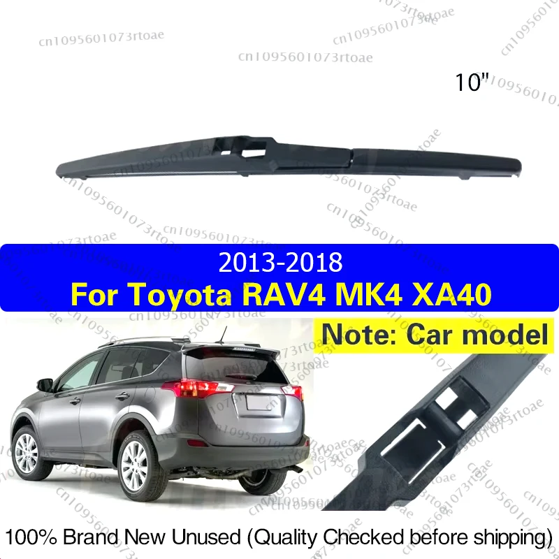

10" Rear Windshield Windscreen Washer Wiper Blade For Toyota RAV4 MK4 XA40 2013 2014 2015 2016 2017 2018 Car Accessories
