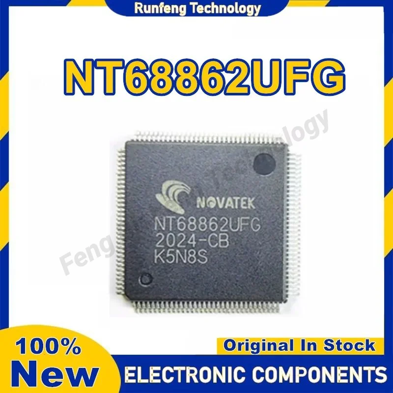 

2PCS 100% New NT68862UFG NT68862UF6 QFP Chipset