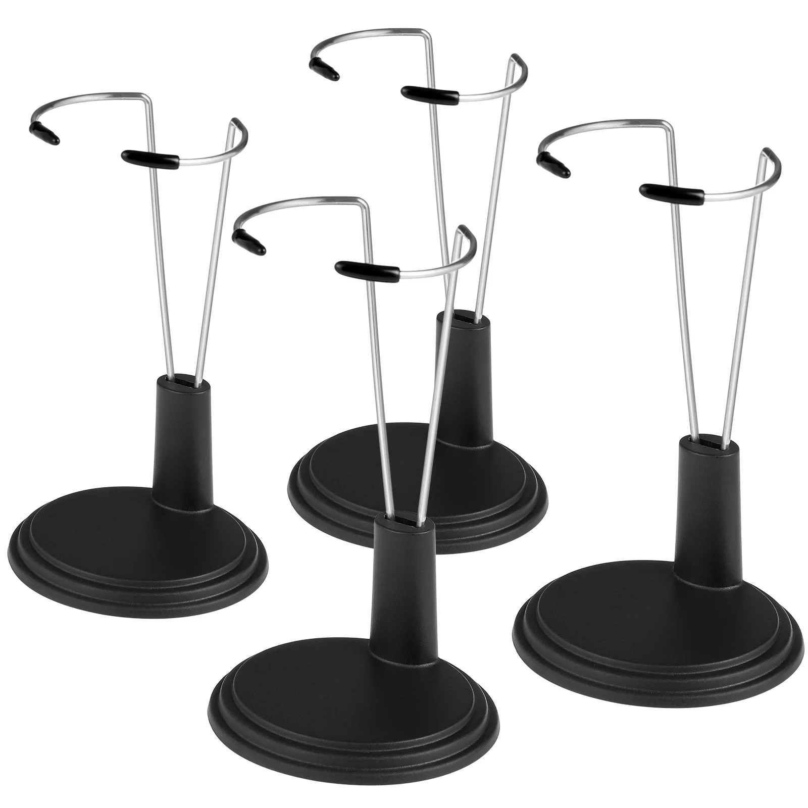 

4 Pcs Support Frame Baby Dolls Bracket Holder Stands Little Holders Racks Figure