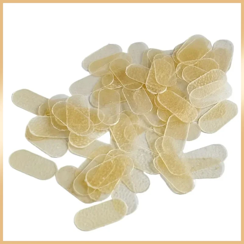 5Pcs/20Pcs/100Pcs Violin Bridge E String Parchment Protector Sheepskin Pad Violin Replacement Instrument Accessories