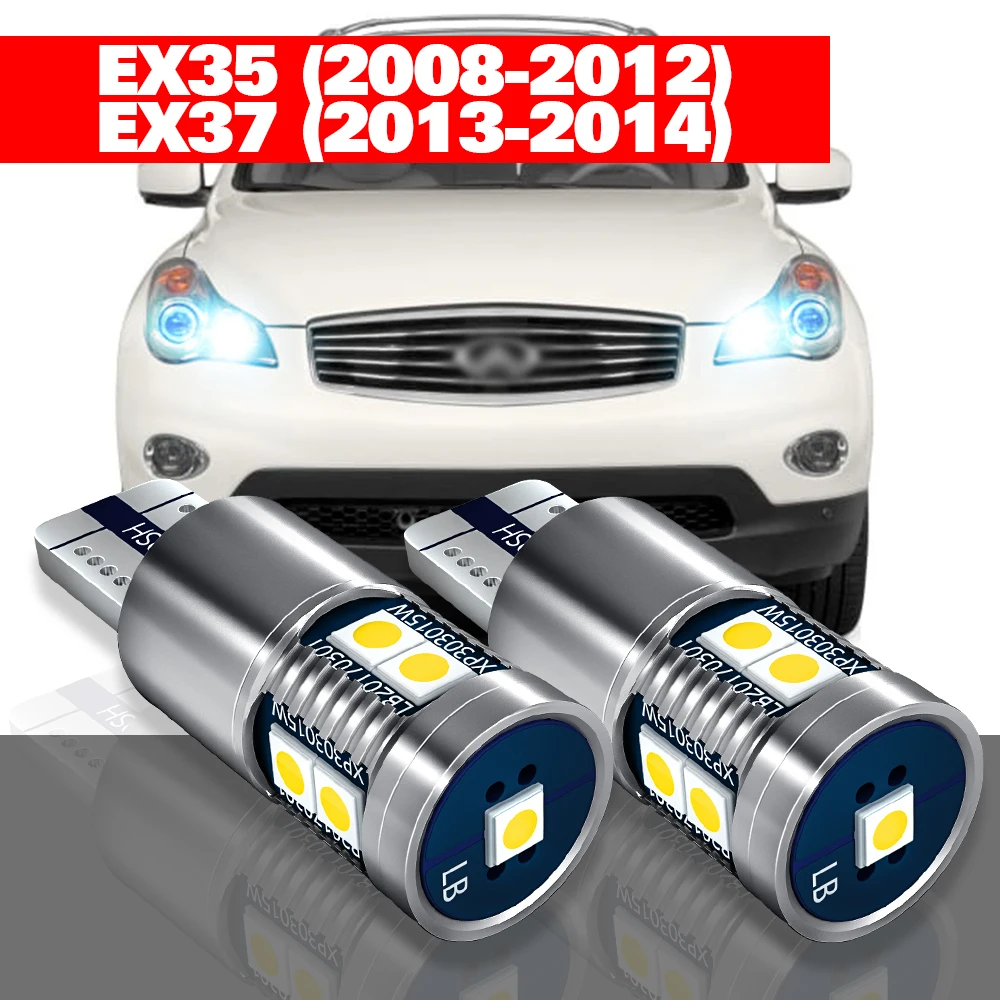 

For Infiniti EX35 EX37 2008-2014 Accessories 2pcs LED Parking Light Clearance Lamp 2009 2010 2011 2012 2013