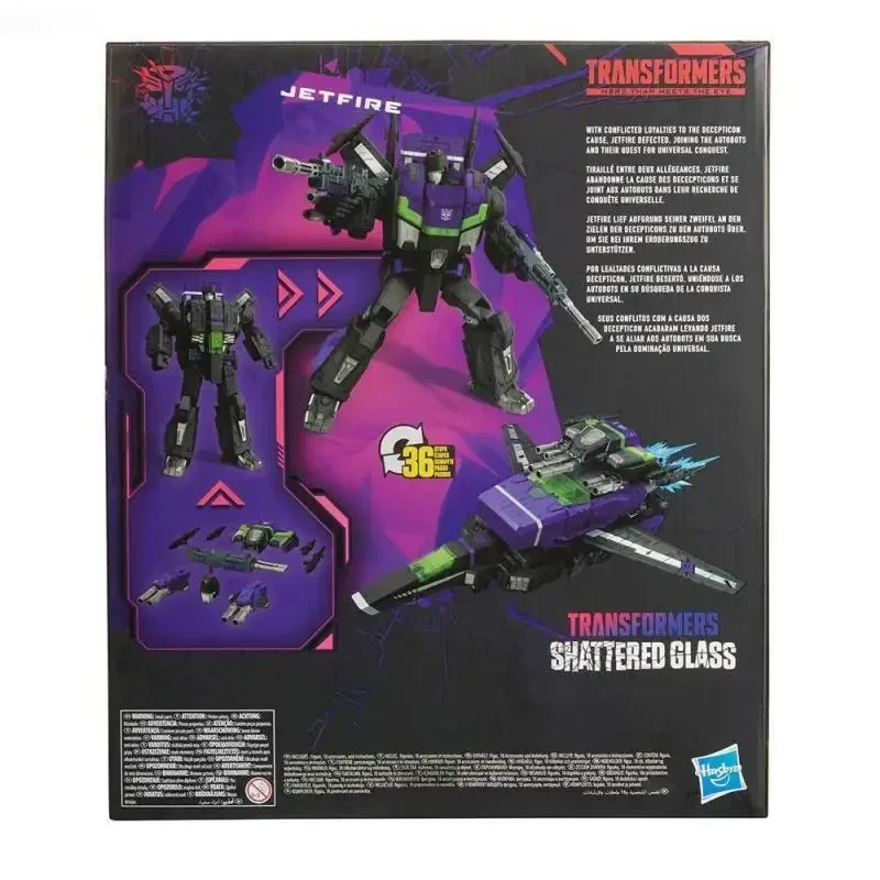 Hasbro Transformers Shattered Glass Dark Jetfire Action Figure Free Shipping Hobby Collect Birthday Present Model Toy