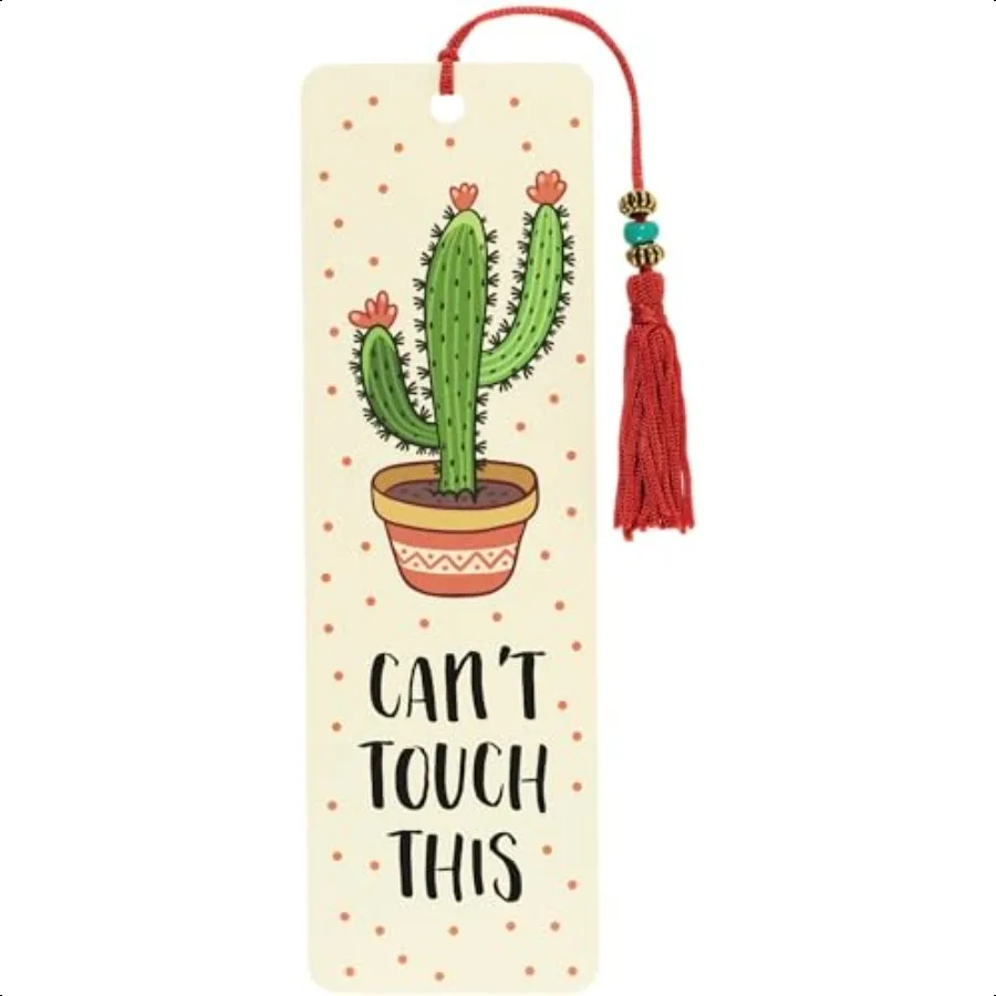 Kann dieses Perlen-Lesezeichen nicht berühren